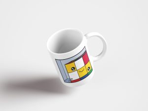 Tazza con Cucchiaino 12x8x10 cm in Ceramica VdE Tivoli 1996 Infinito elba | Leroy Merlin Tazza con Cucchiaino 12x8x10 cm in Ceramica VdE Tivoli 1996 Infinito elba | Leroy Merlin